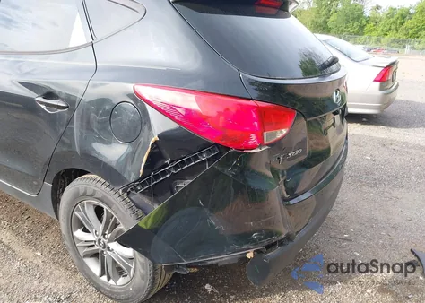 2015 Hyundai Tucson Gls from USA, damaged, VIN KM8JT3AF8FU109934